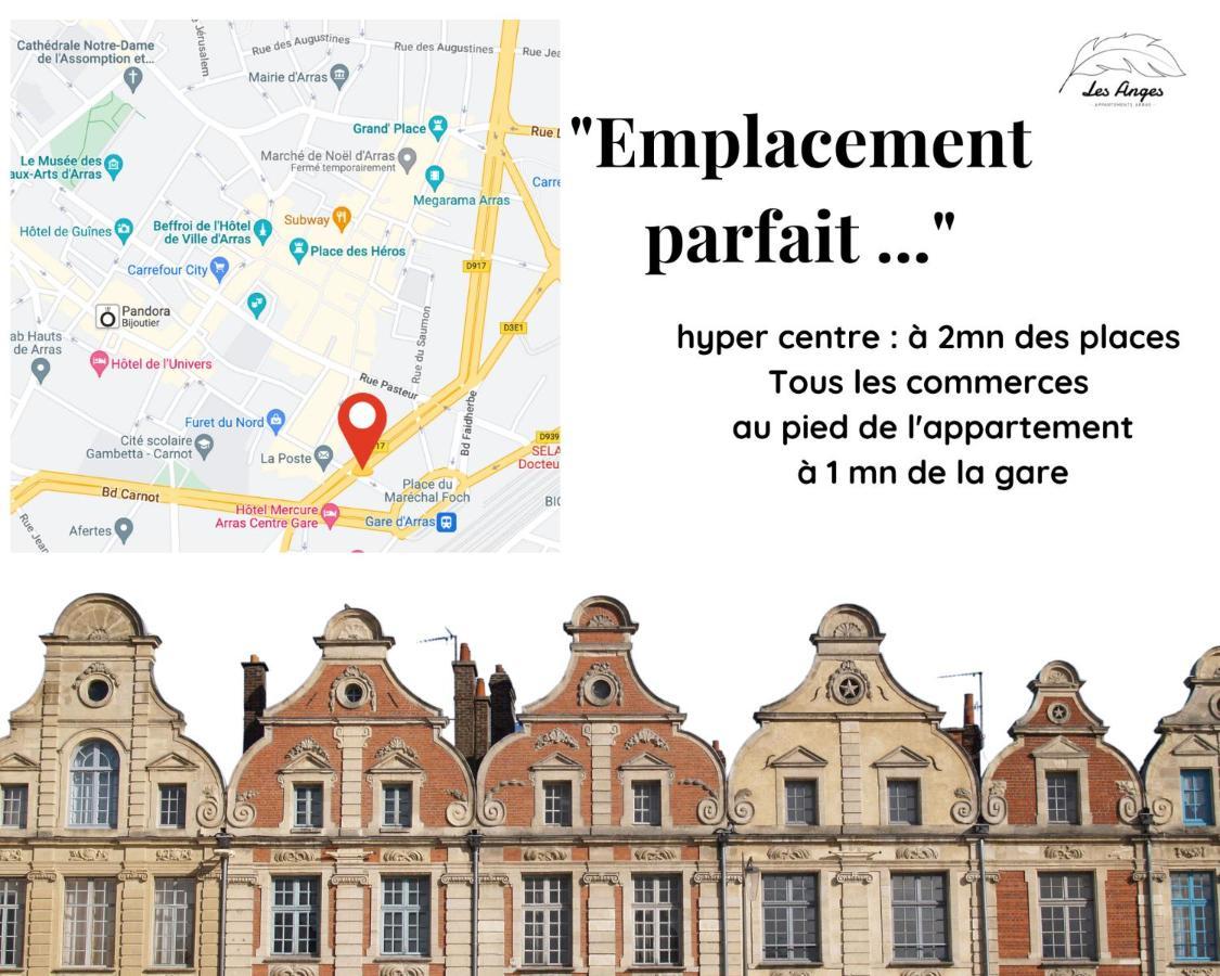 L'Eden - 2 Chambres - Centre Ville - Ascenseur Arras Bagian luar foto